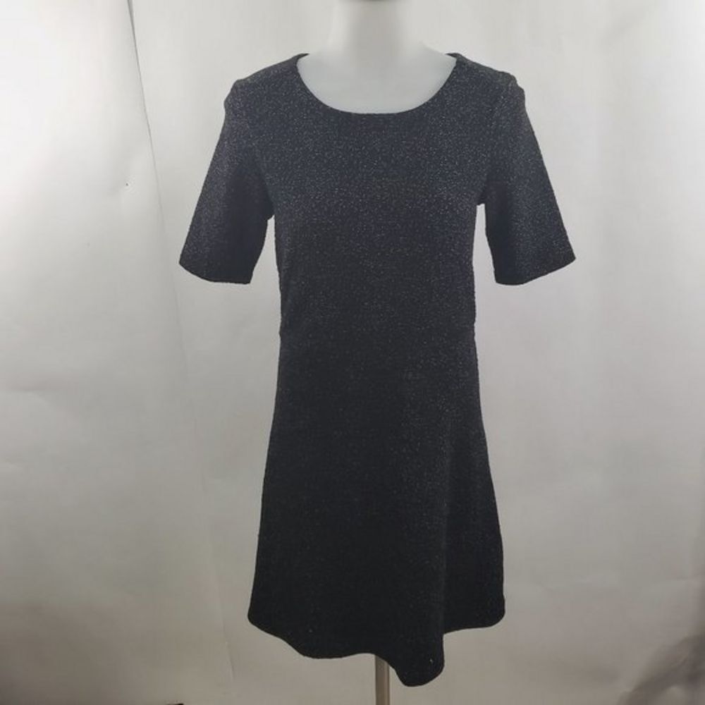 Jasmine Juliana Dress XS Skater‎ Black Dot Fit Flar